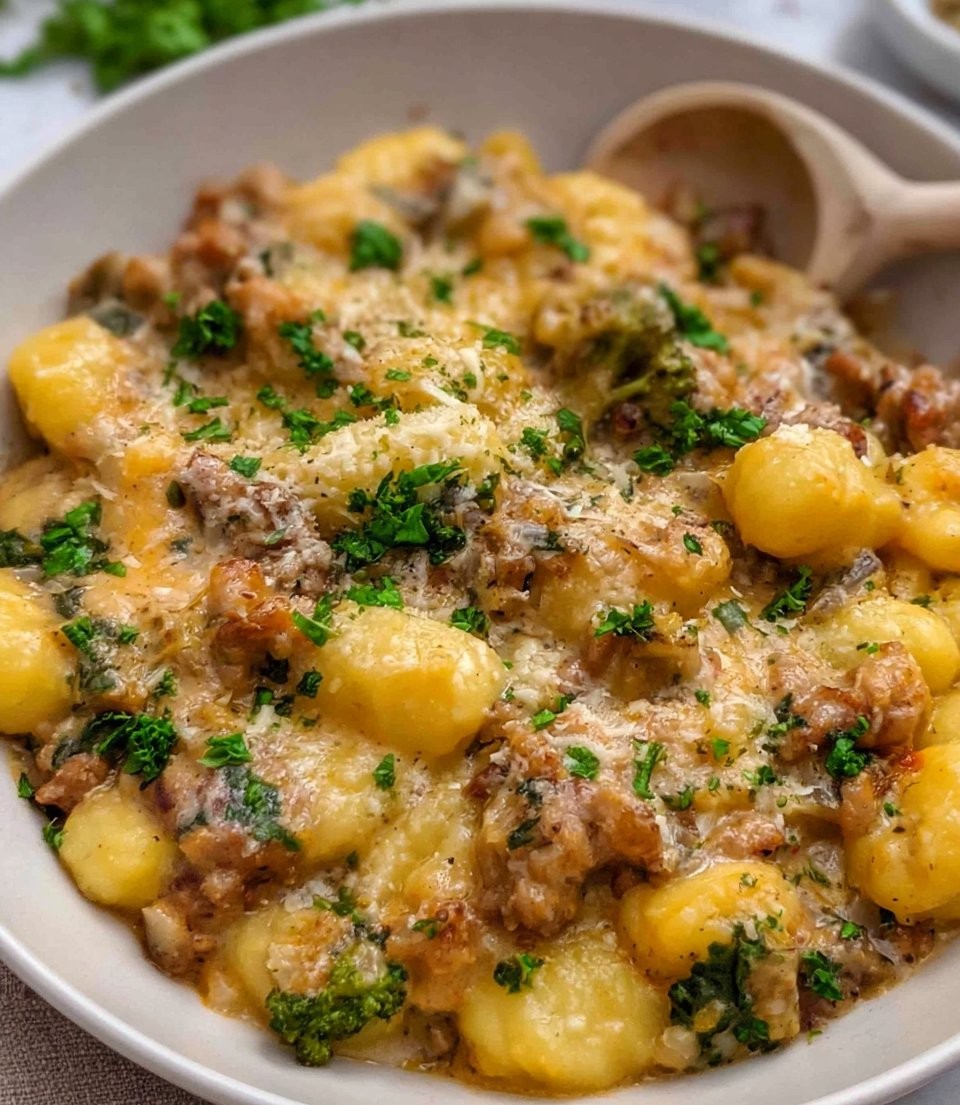 Gnocchi with Sausage
