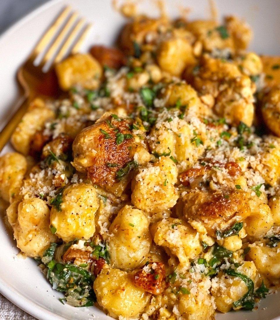 Garlic Chicken Gnocchi