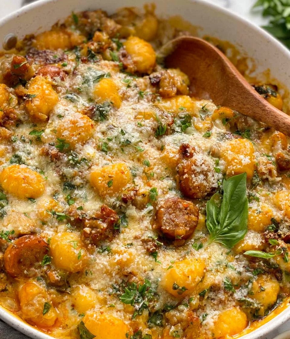 Gnocchi with Sausage