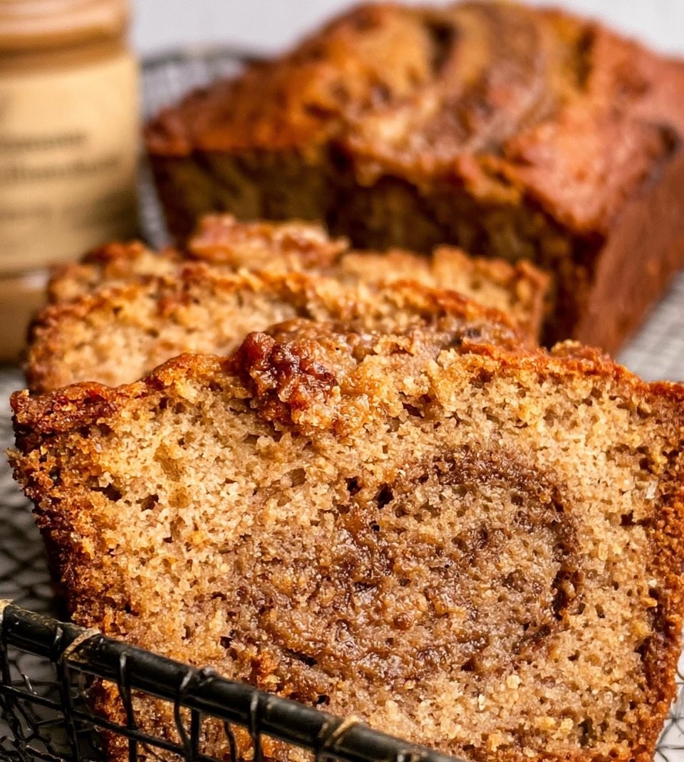 Cookie Butter Banana Bread