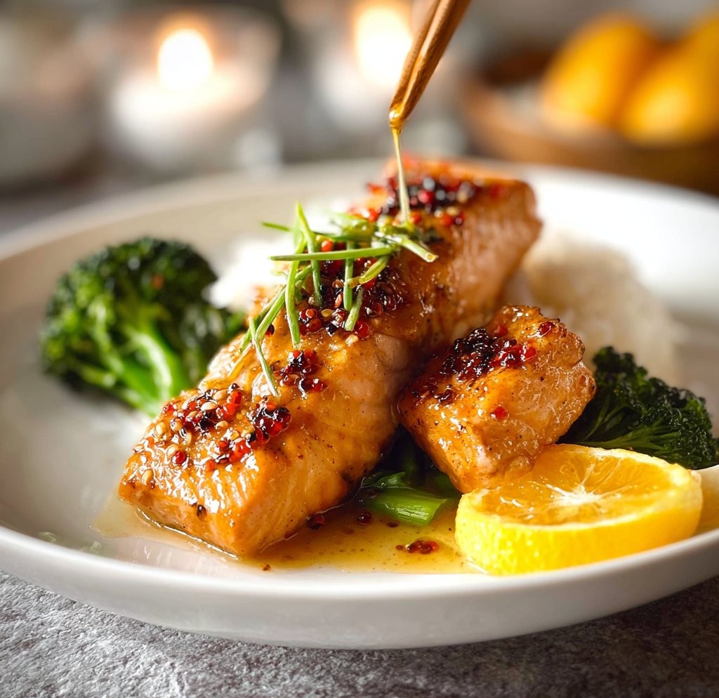 Pan Fried Orange Salmon