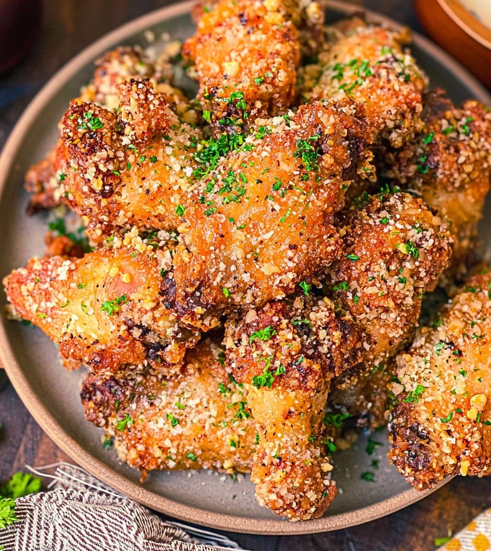 Garlic Parmesan Wings