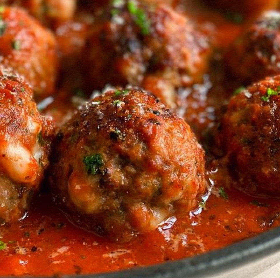 Mozzarella Meatballs