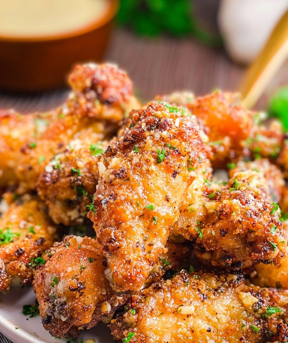 Garlic Parmesan Wings
