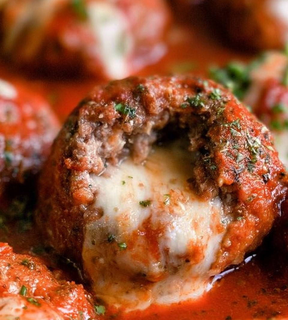 Mozzarella Meatballs