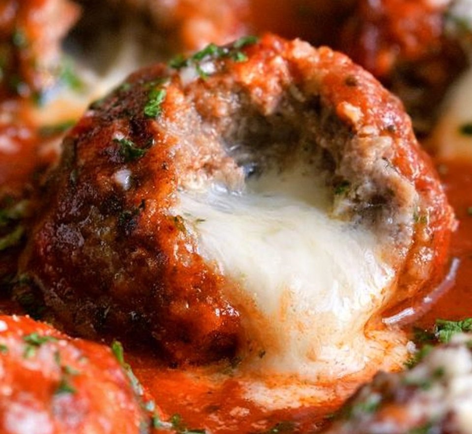 Mozzarella Meatballs