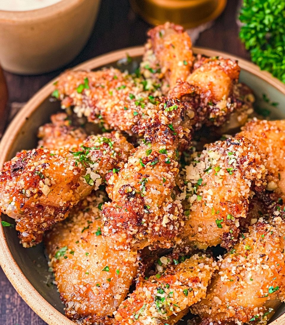 Garlic Parmesan Wings