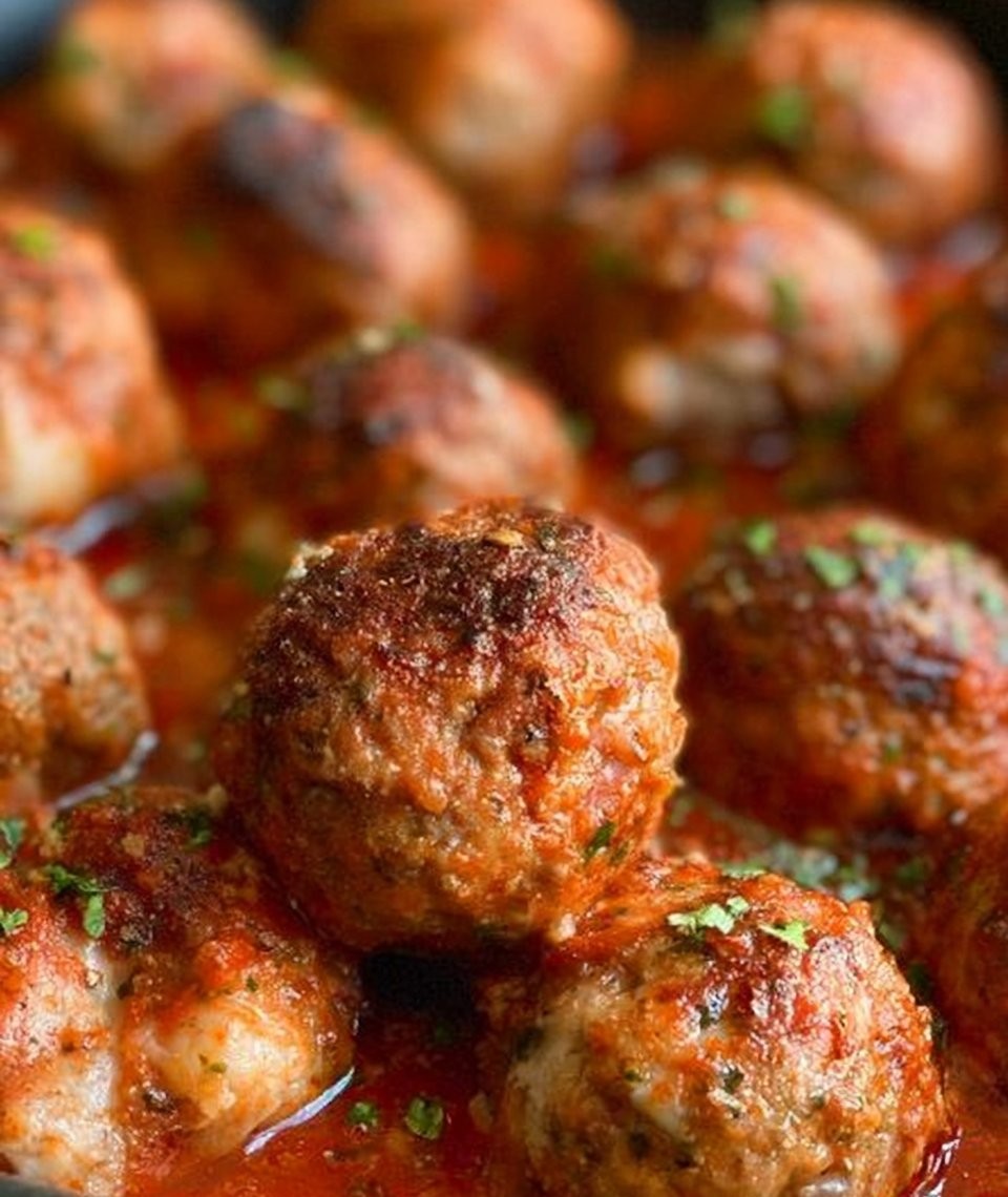 Mozzarella Meatballs