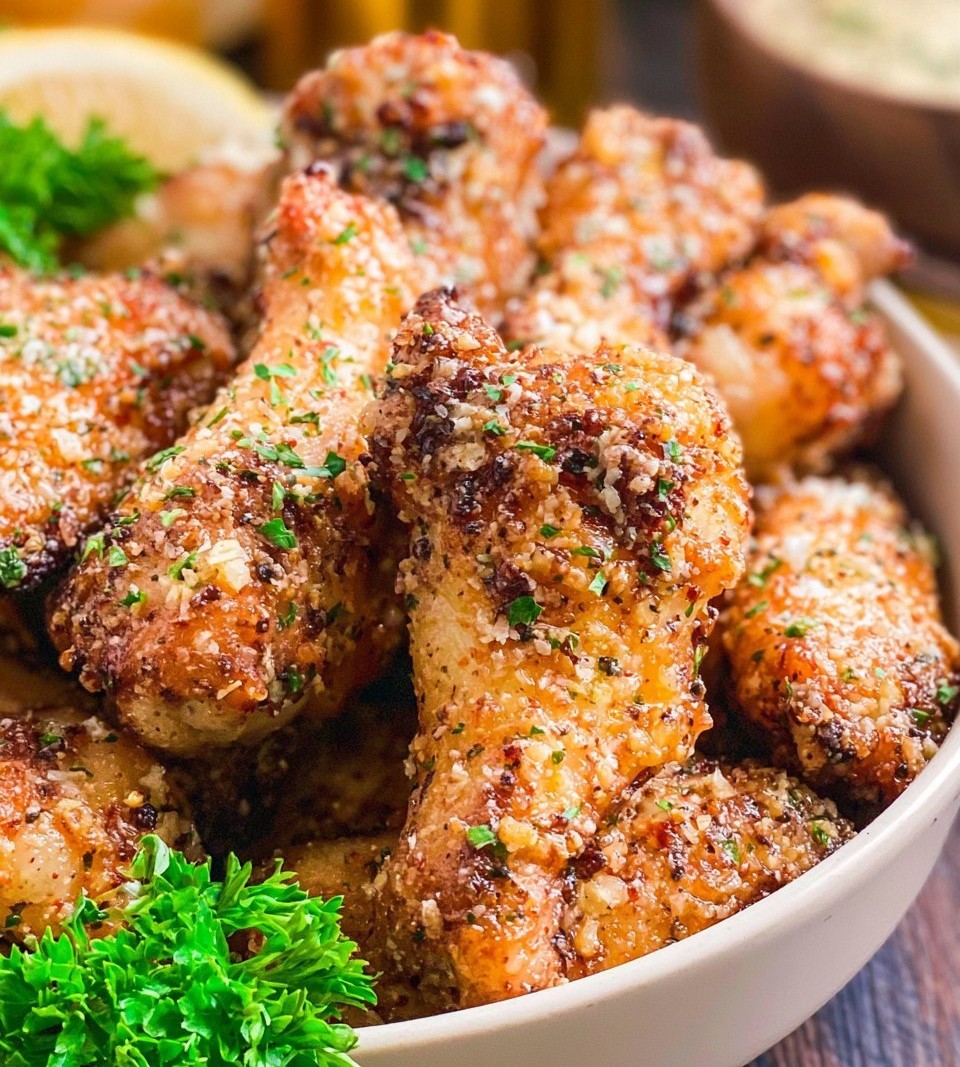 Garlic Parmesan Wings
