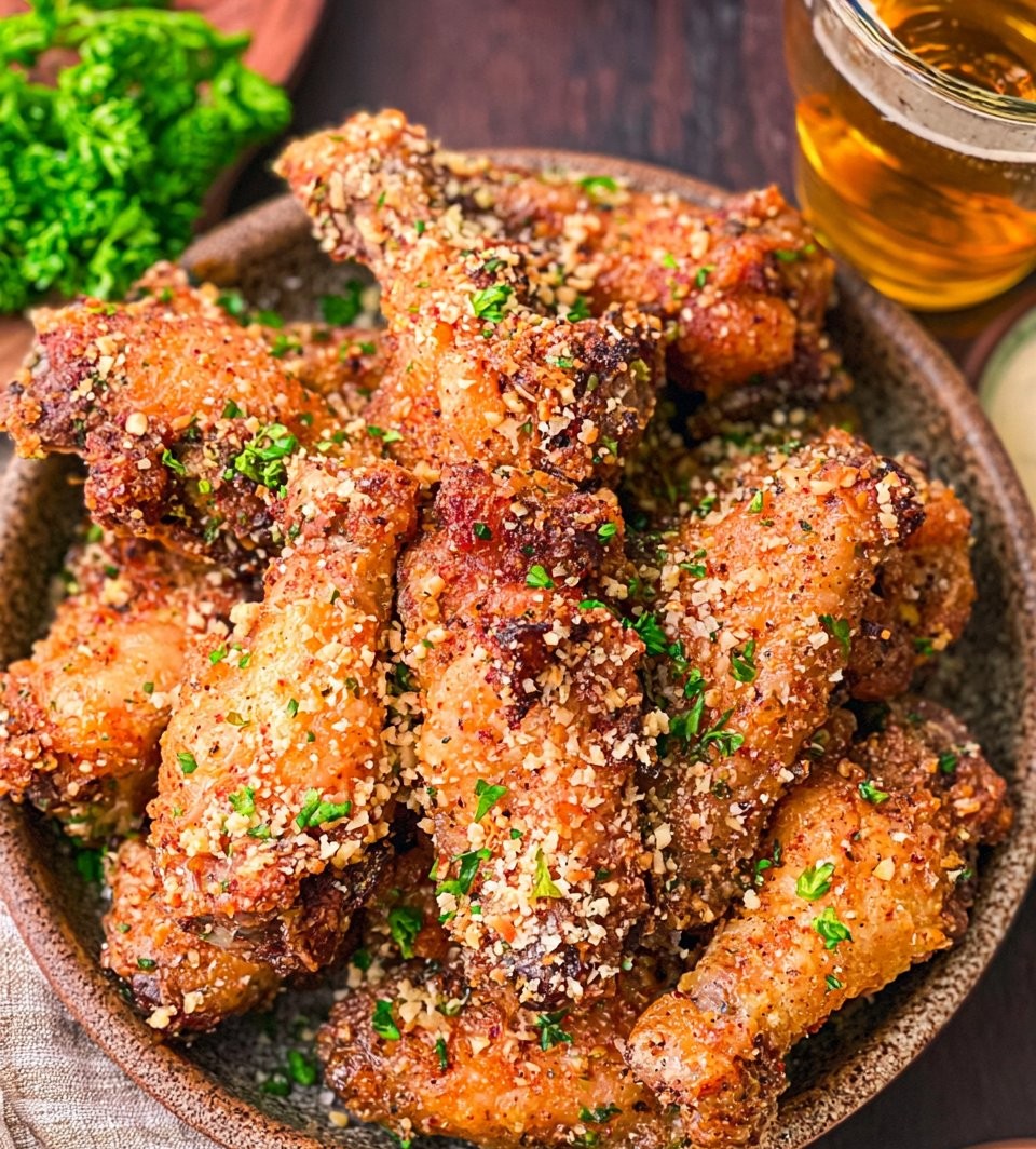Garlic Parmesan Wings
