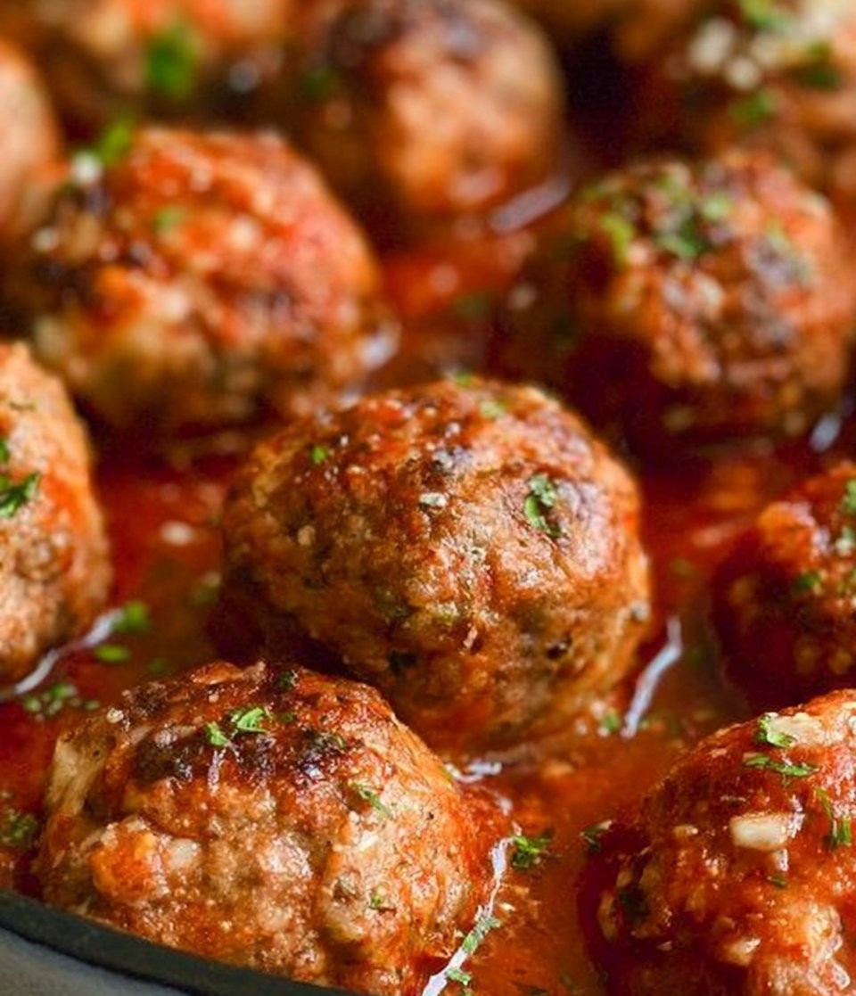 Mozzarella Meatballs