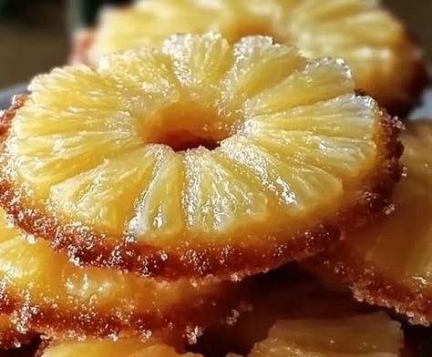 Pineapple Upside-Down Sugar Cookies
