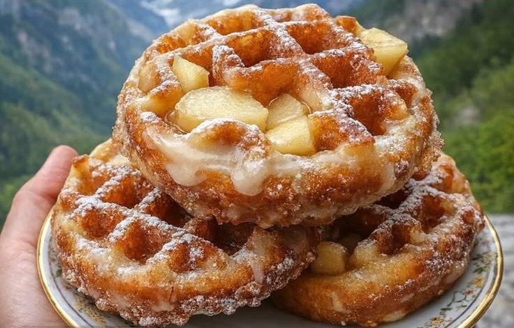 WAFFLE DONUTS