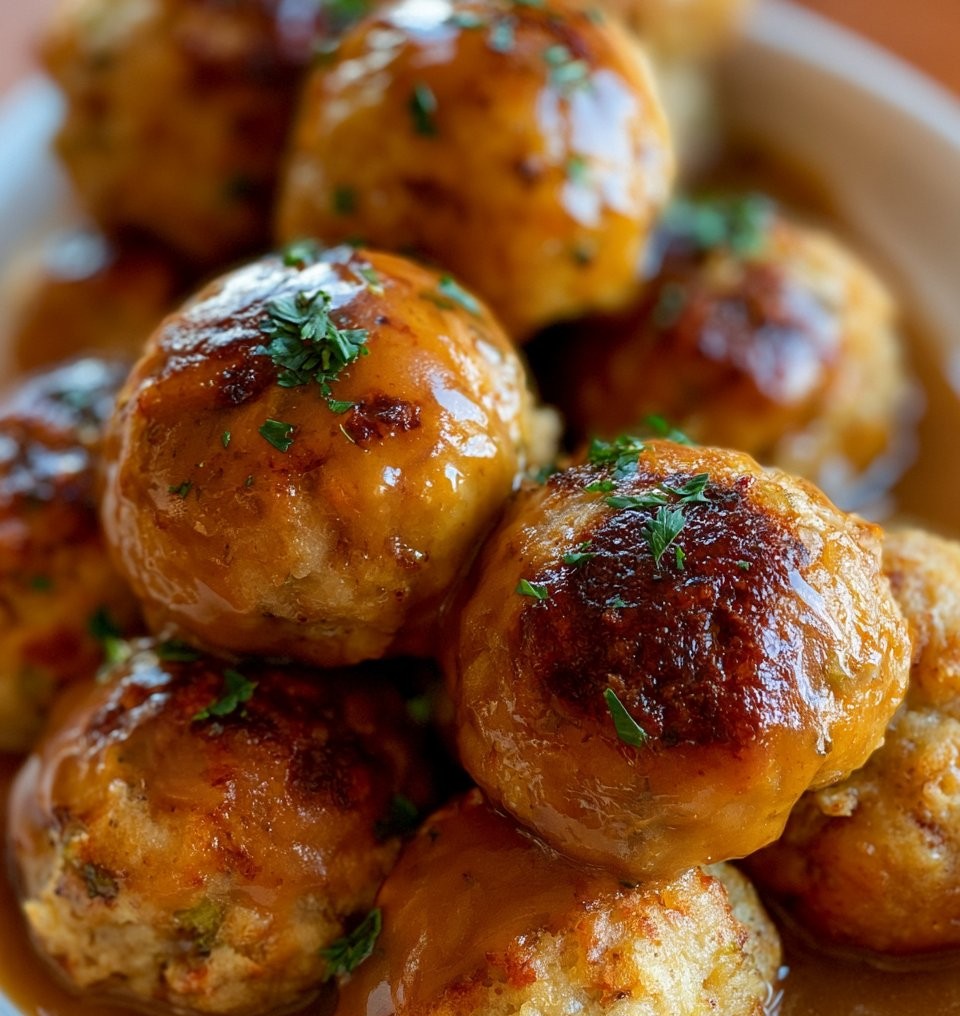 Thanksgiving Stuffing Balls