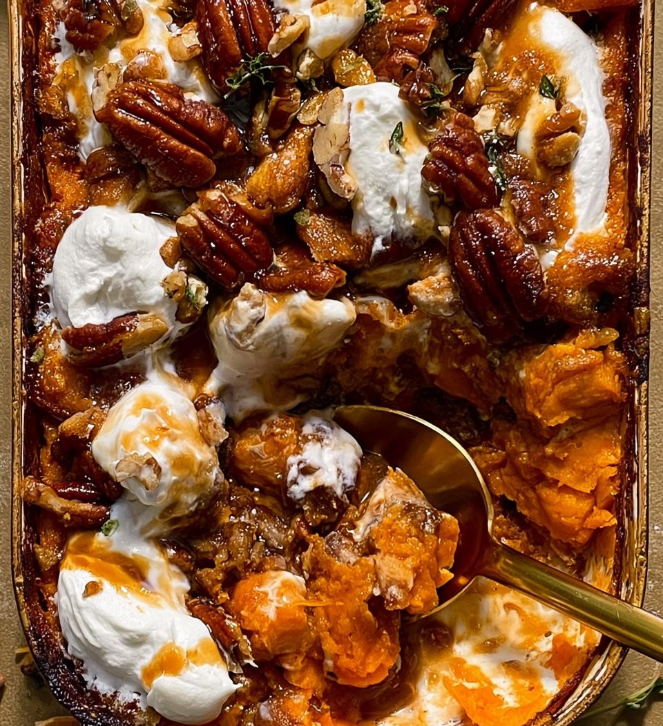 Maple Sweet Potato Casserole