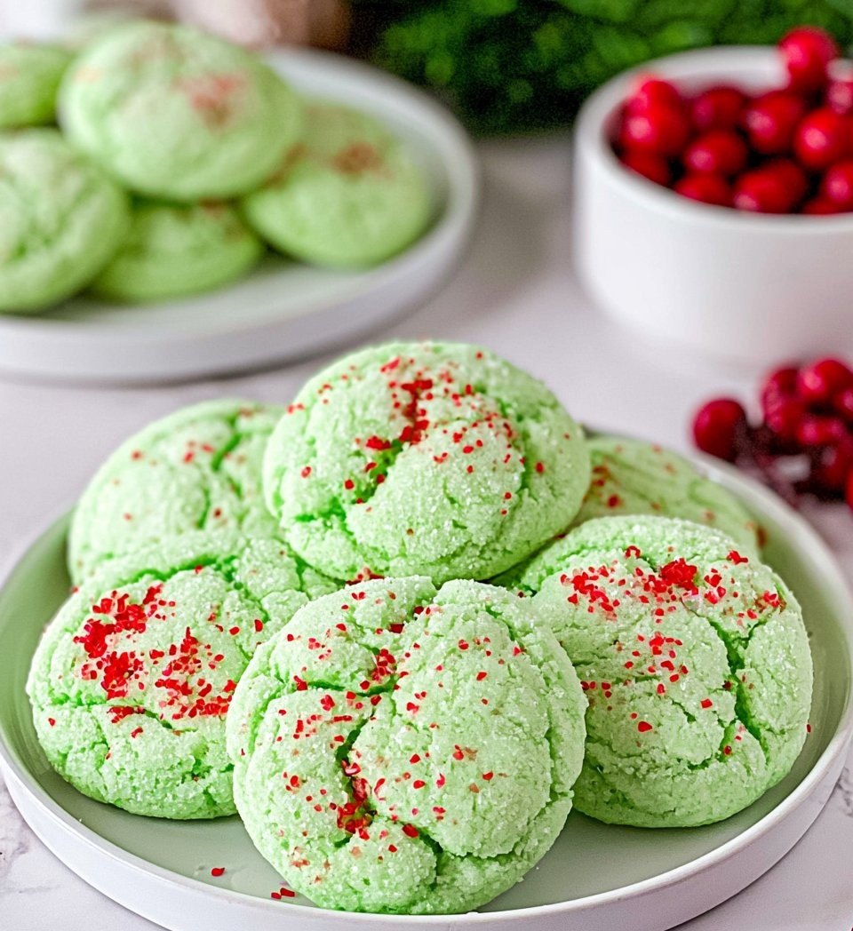 Grinch Cookies