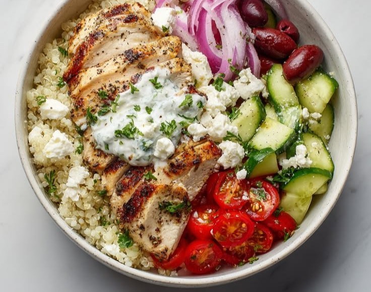 Greek Chicken Bowl