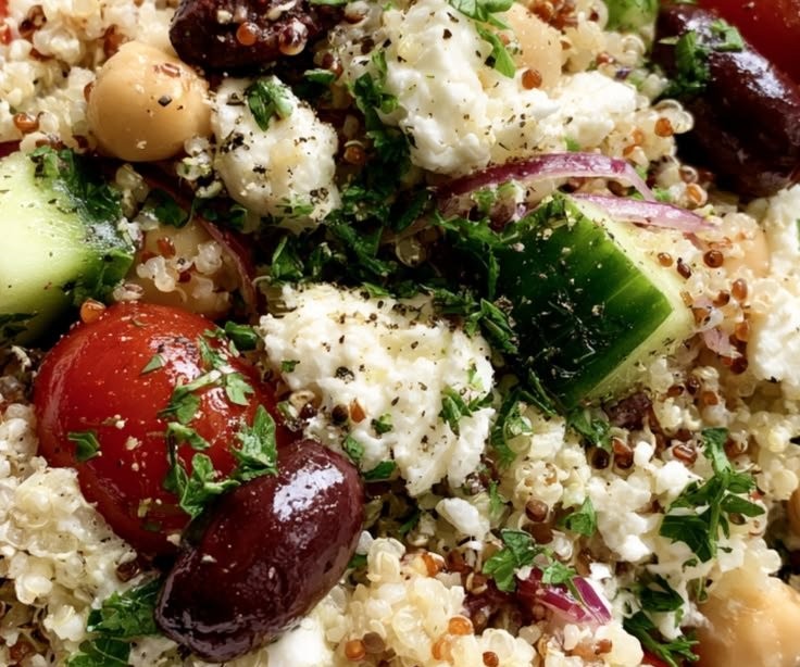 Mediterranean Quinoa Salad