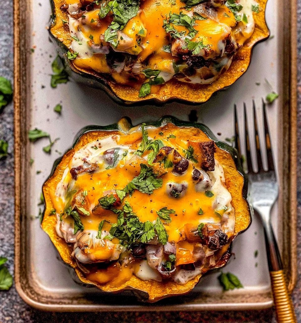Southwest Stuffed Acorn Squash