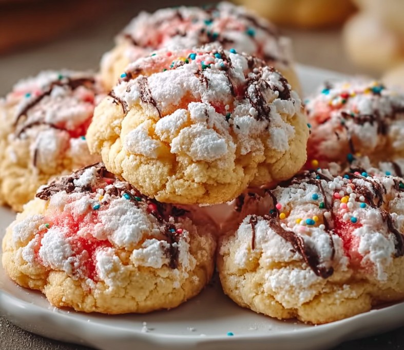 Cake Mix Cool Whip Cookies