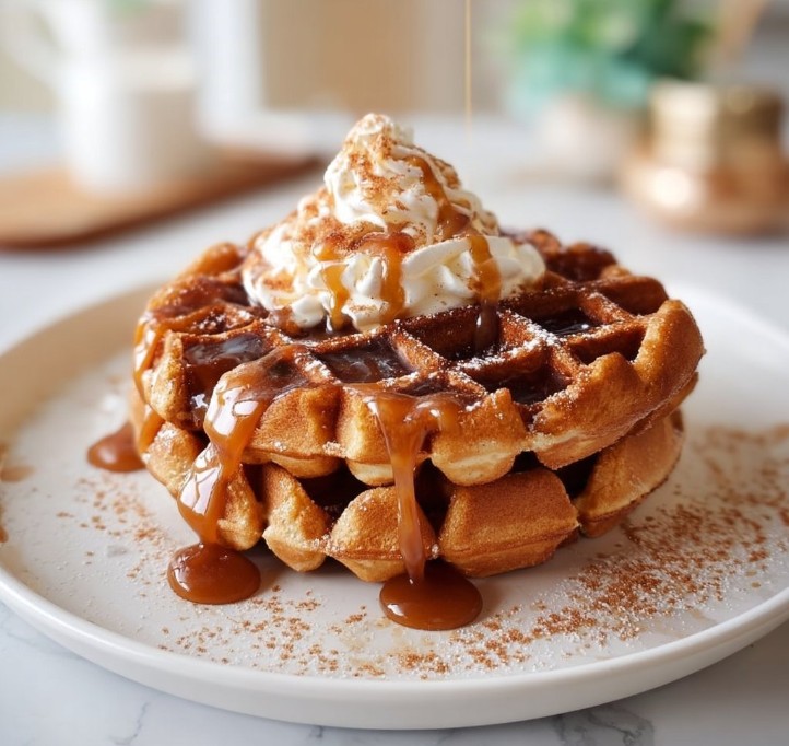 Cinnamon Sugar Waffles