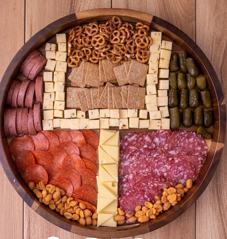 Football Charcuterie Board