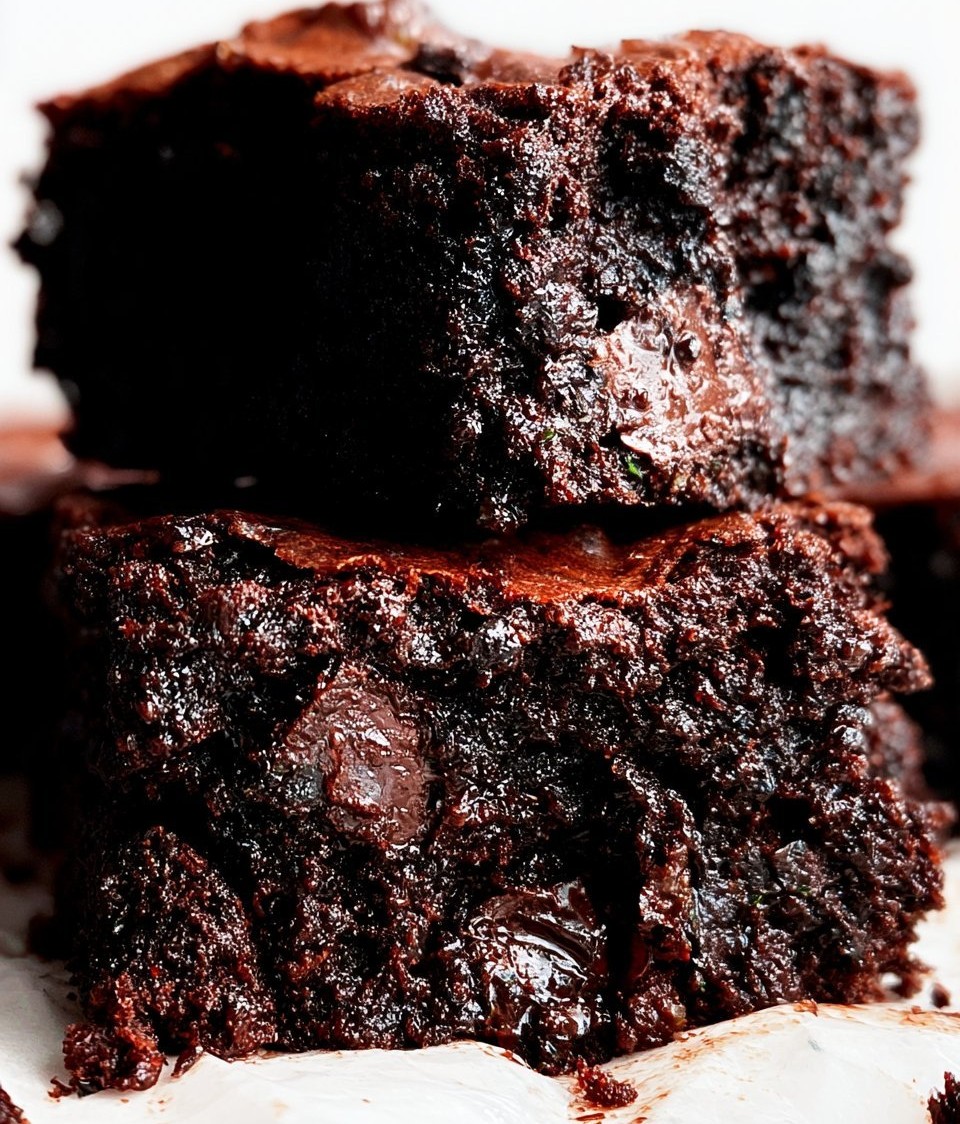 Zucchini Brownies
