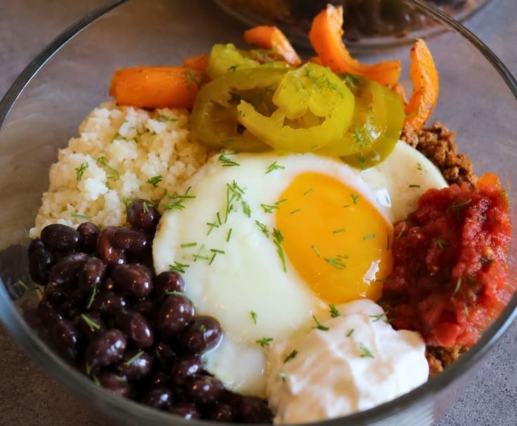 Healthy Taco Breakfast Bowls