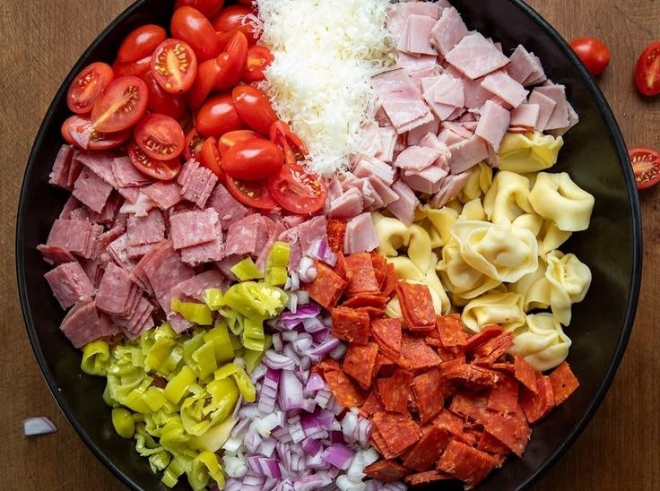 Italian Grinder Tortellini Salad