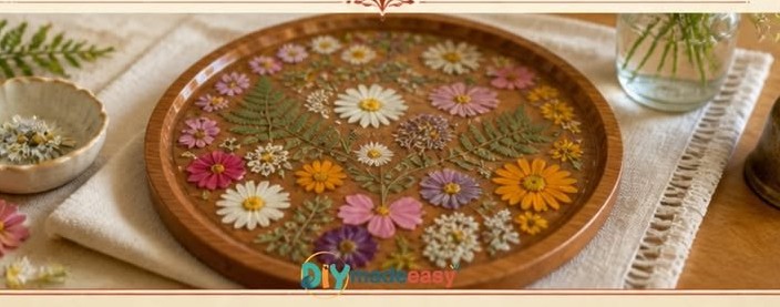 Floral Phone Stand Decor