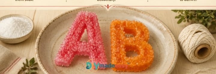 Rainbow Crystal Initial Letters