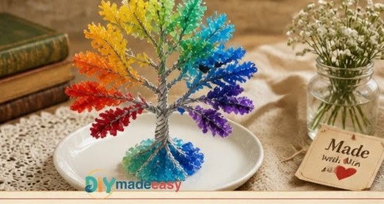 Rainbow Crystal Love Tree
