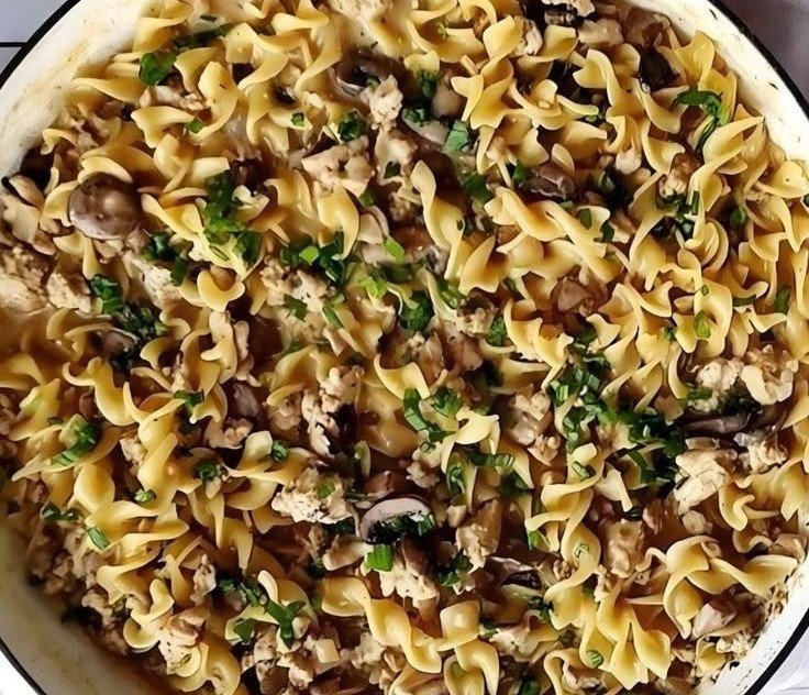 Hearty Turkey Stroganoff Made in One Pot from Scratch