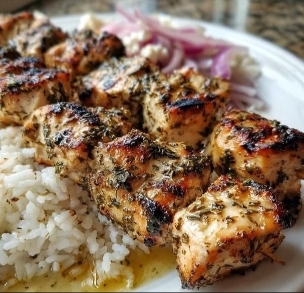 Greek Chicken Souvlaki Marinade