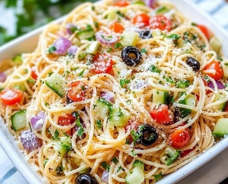 Chilled Spaghetti Salad