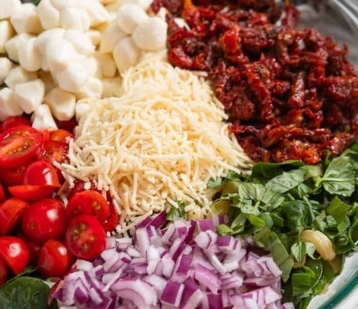 Dried Tomato Pasta Salad