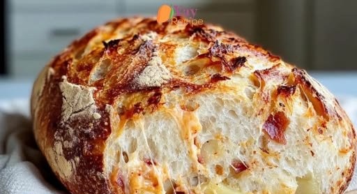 Easy Baked Potato Sourdough Bread Recipe