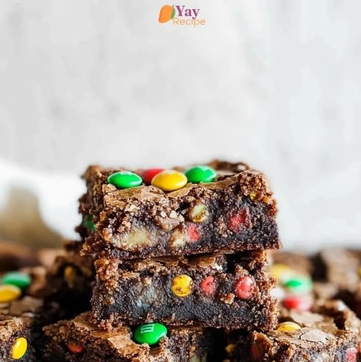 The Best Monster Cookie Fudgy Brownies