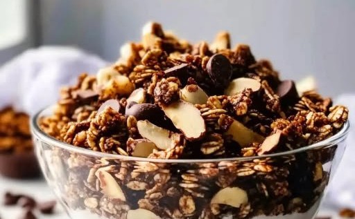 Easy Chocolate Espresso Granola Recipe