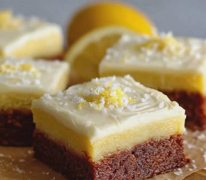 Frosted Lemon Brownies: Easy, Zesty Treats for Every Occasion