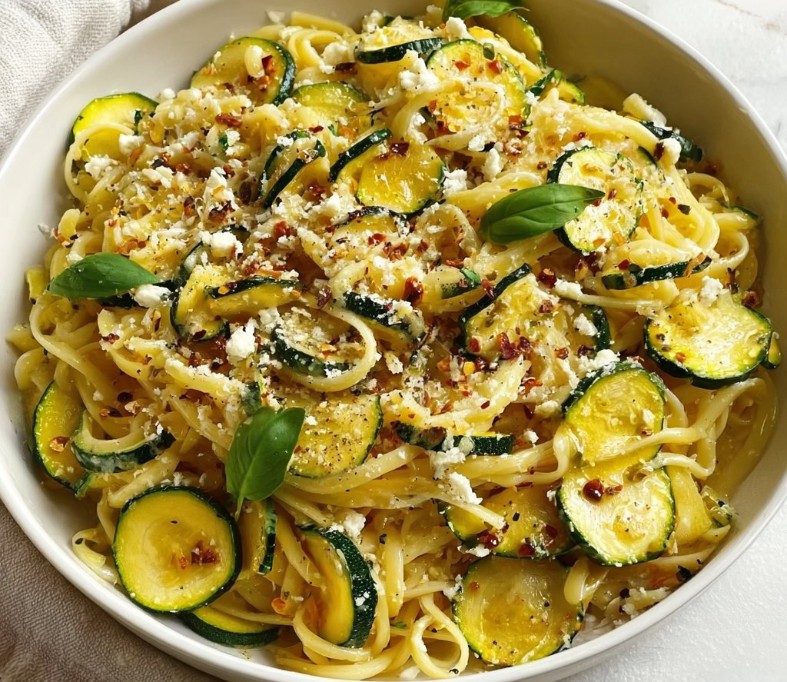 Light Summer Squash Pasta