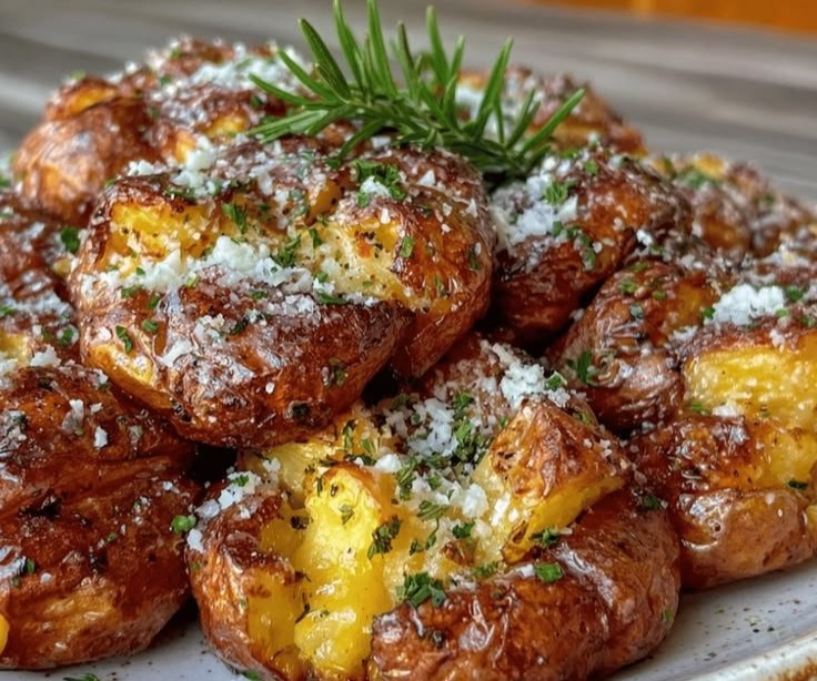 Crispy Smashed Potatoes: Best Easy Side Dish Recipe 2 Crispy Smashed Potatoes: Best Easy Side Dish Recipe