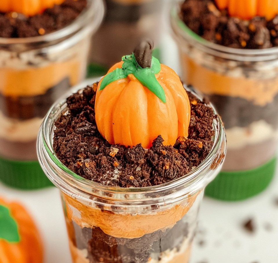 Pumpkin Dirt Cups