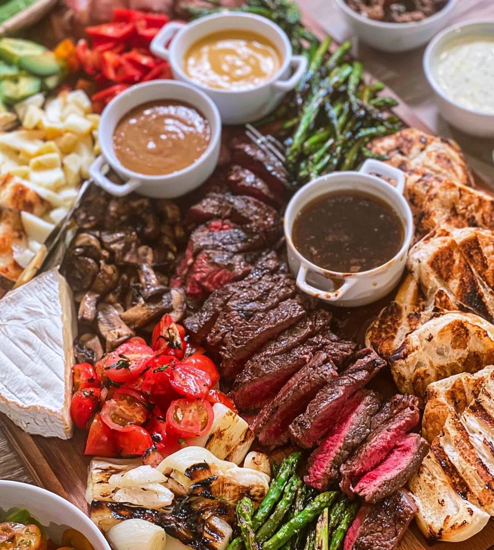 Steak Grazing Board