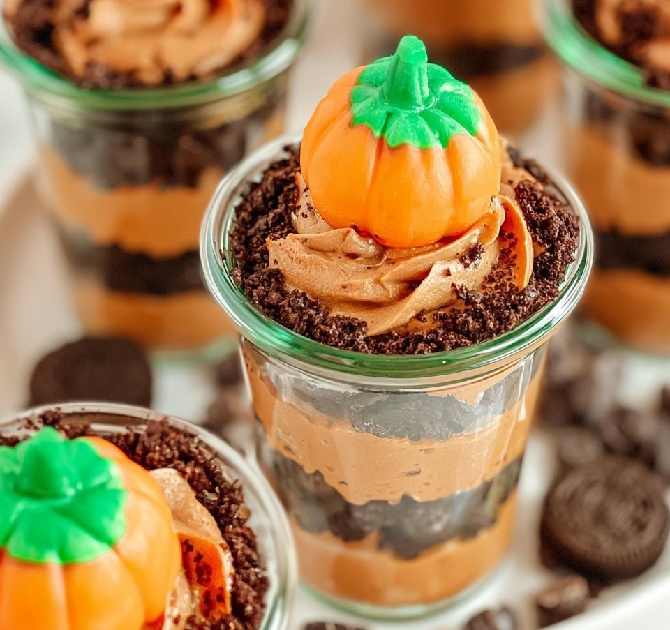 Pumpkin Dirt Cups