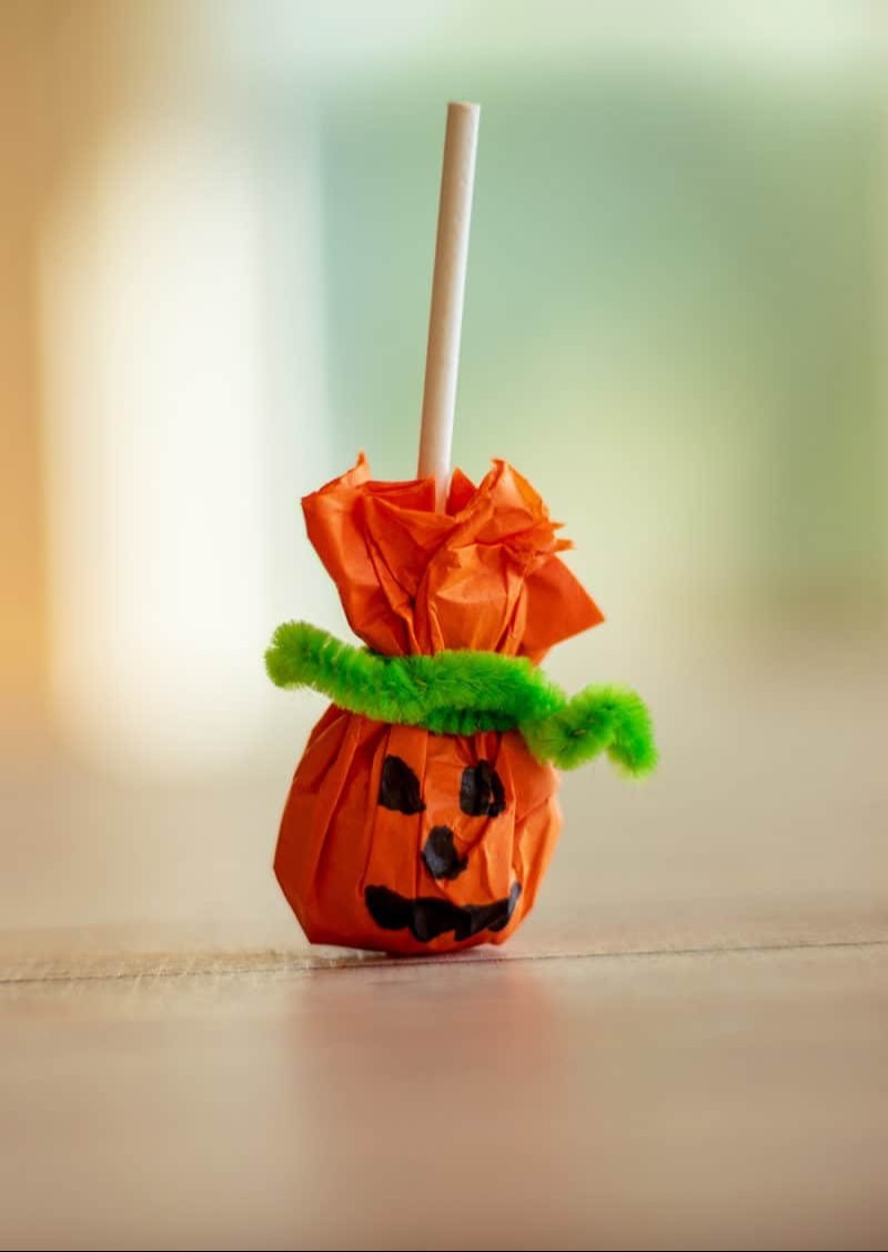 Lollipop Pumpkins