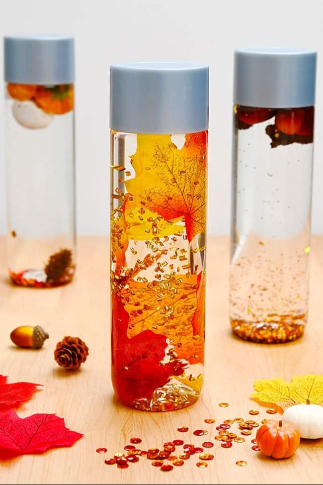 Fall Sensory Bottles