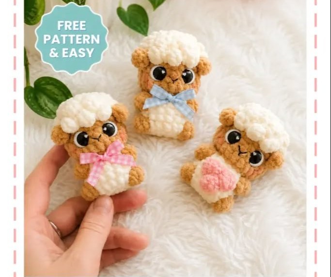 Crochet a Valentine Lamb Amigurumi: A Sweet DIY Project for Your Loved Ones