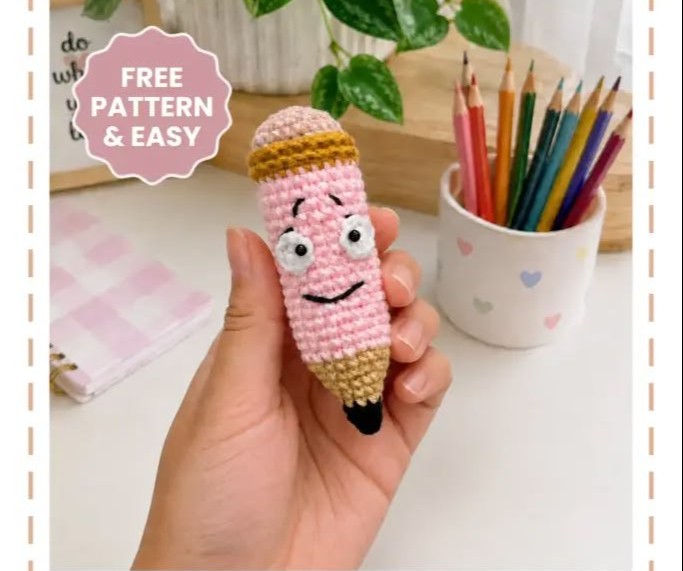 Create Your Own Adorable Amigurumi Pencil