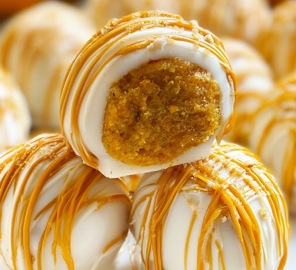 Pumpkin Cake Pops